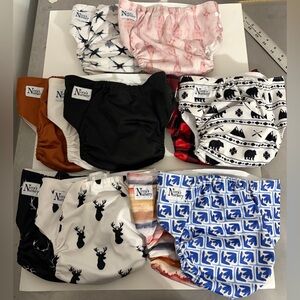 Nora’s nursery reusable diapers